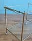 Vintage French gold drinks trolley - SOLD